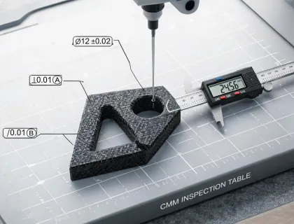 Inspection-ready printed bracket