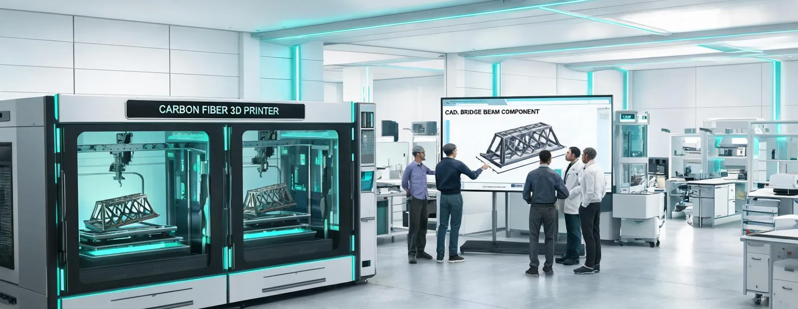 Additive bridge production cell